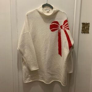 Cozy Oversized Festive Sweater